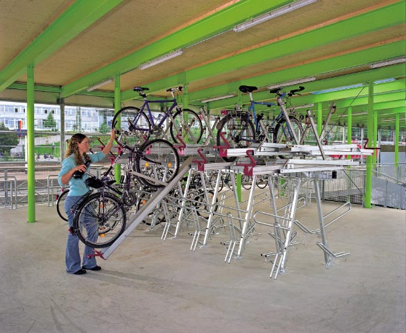 Veloport rack  vlos  double niveau