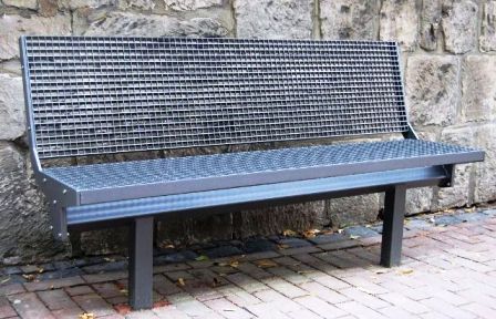 Banc public antivandalisme STOPPE